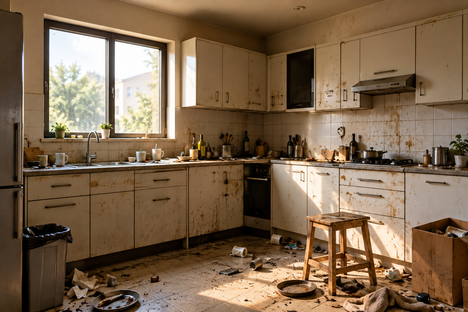 Kitchen before renovation